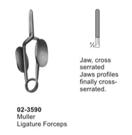 Muller Vessel Clips and Bulldog Clamps